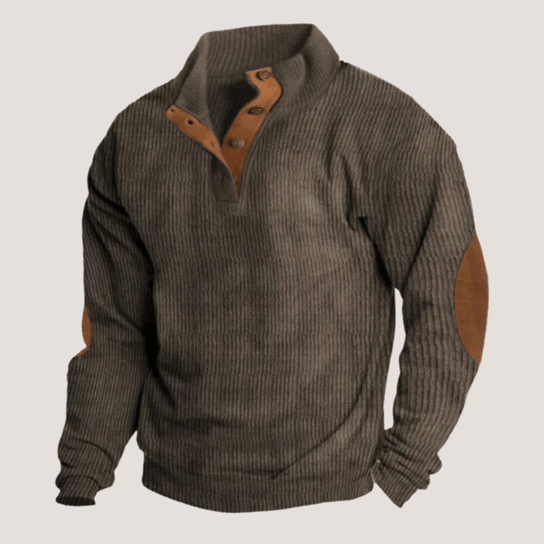 Charlie Stylish Ribbed Pullover Sweater