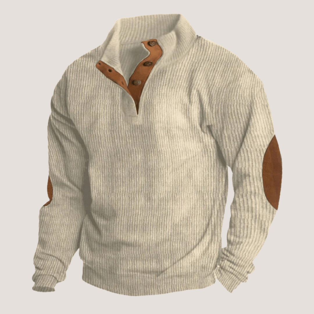 Charlie Stylish Ribbed Pullover Sweater