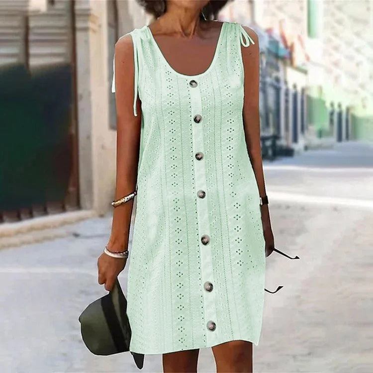 Jollie Sleeveless Tunic Dress
