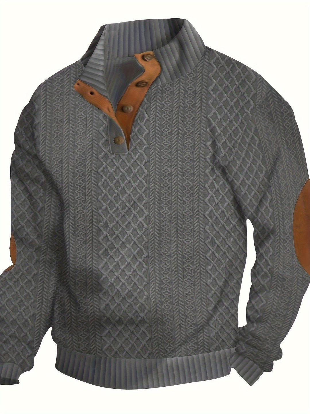 Cooper Premium Knit Button Collar Sweater