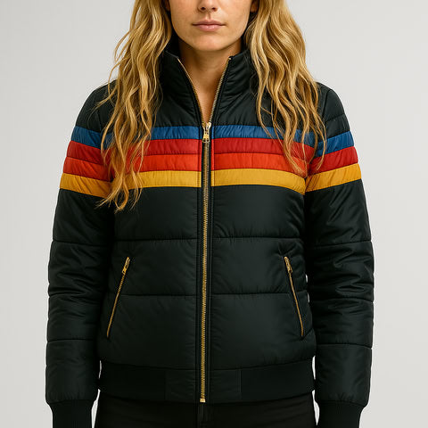 Diana Rainbow Puffer Jacket