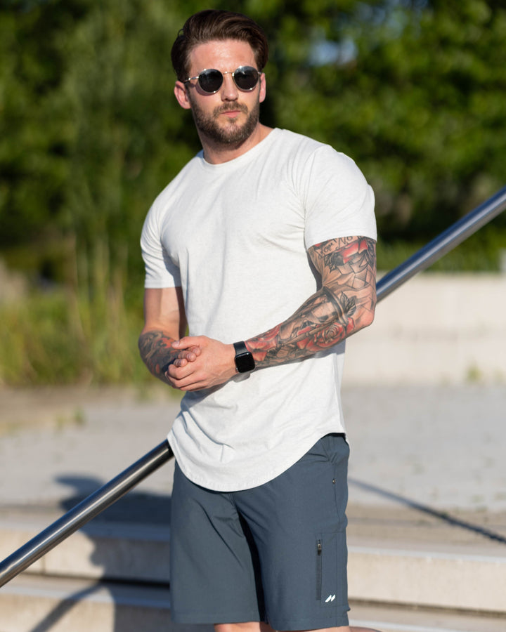 Men’s Premium Crewneck T-Shirt in Stretch Cotton