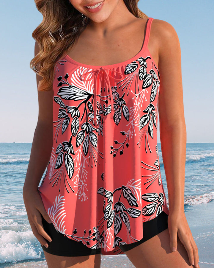 Flora Printed Tankini