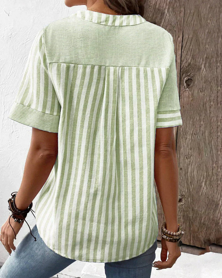Bianca Blouse With Unique Print