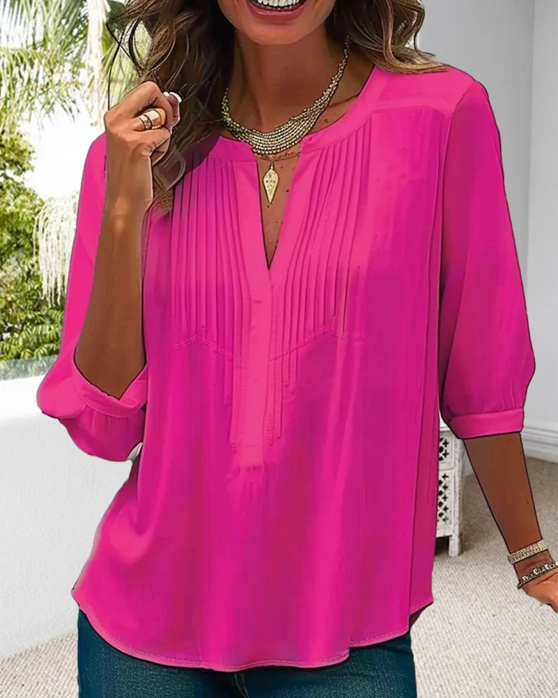 Louelle Elegant Tunic Top