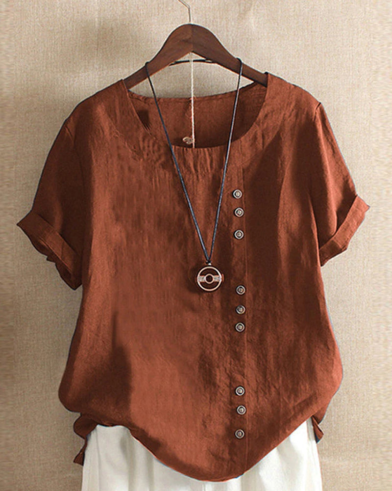 Kiona Short Sleeve Summer T-shirt