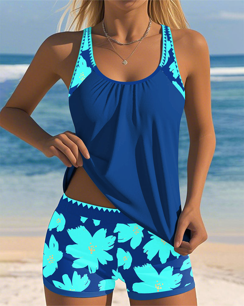 Lila Island Bloom Tankini