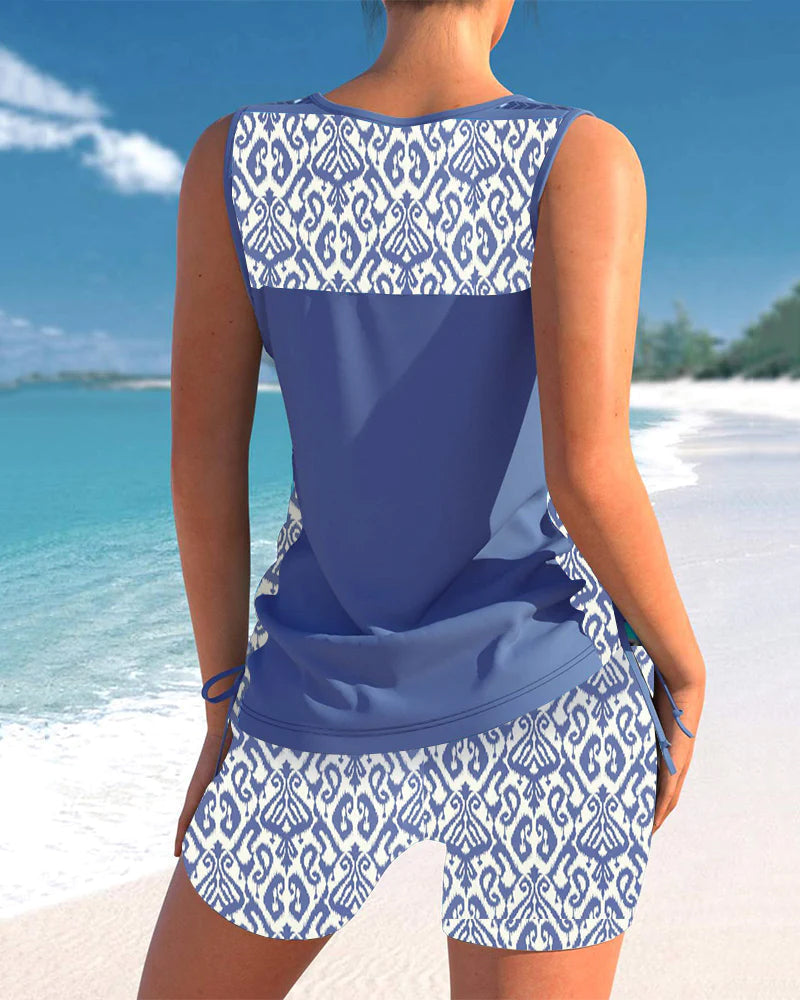 Eloise Tummy-Control Tankini Set