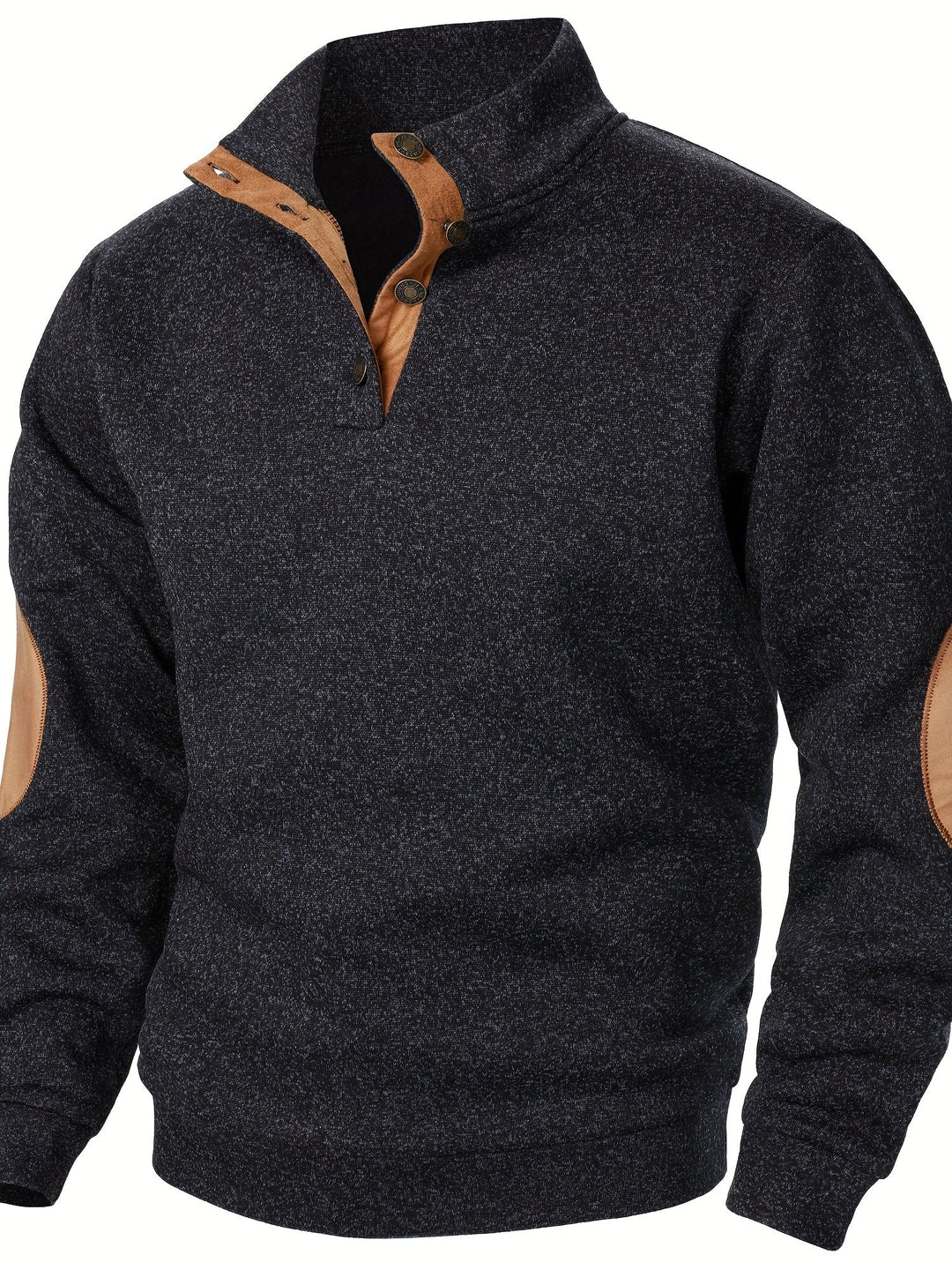 Edward Classic Quarter-Button Knit Pullover