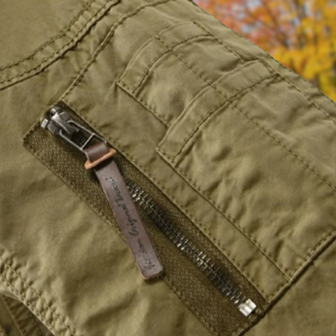 Louis Stylish Hooded Utility Jacket