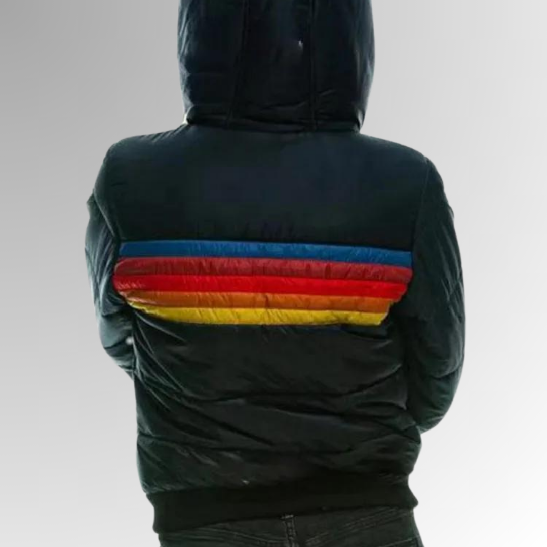Diana Rainbow Puffer Jacket