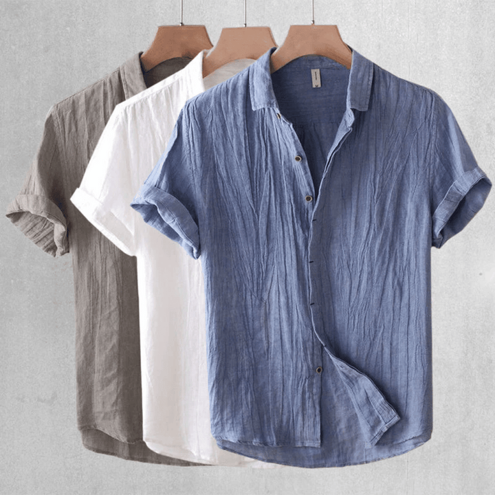 Arlo Short Sleeve Linen Shirt