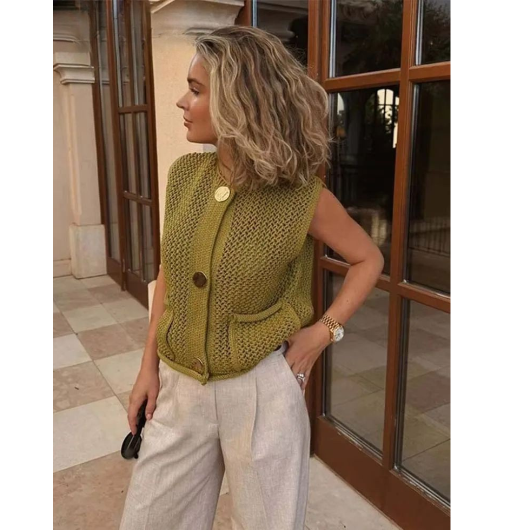 Zita Soft Form Knit Vest