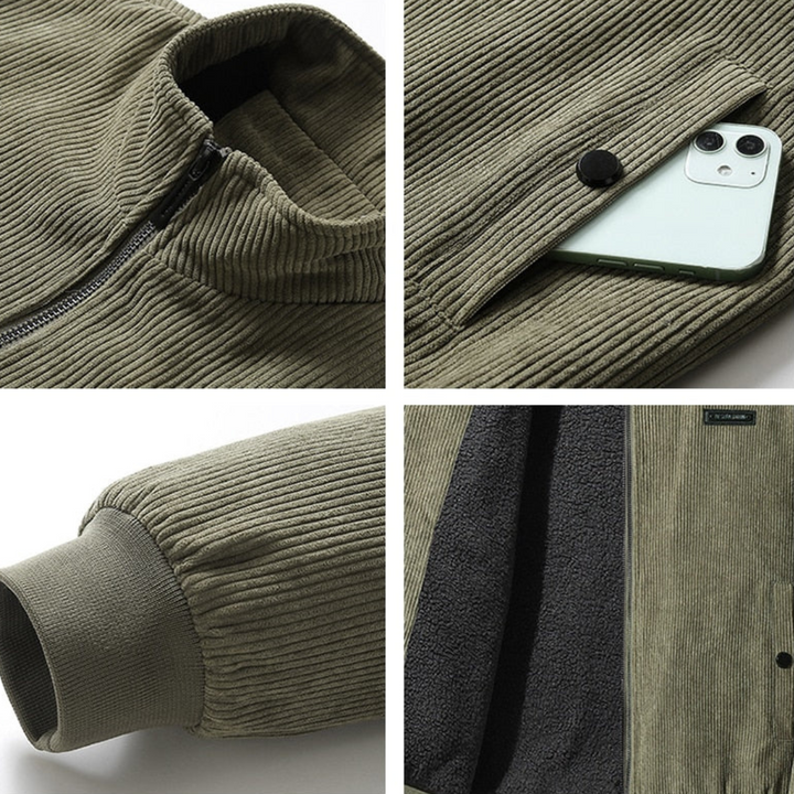 Nick Casual Fleece Zip Jacket