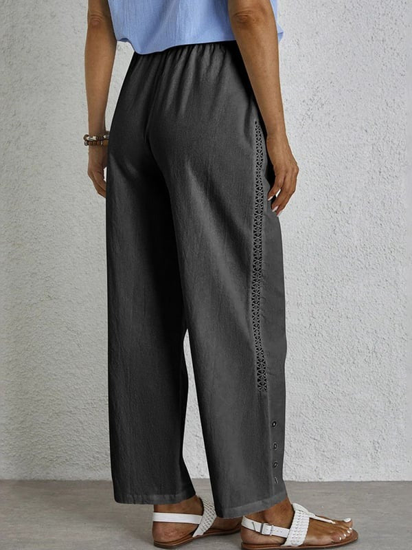Mary Effortless Buttoned Pants