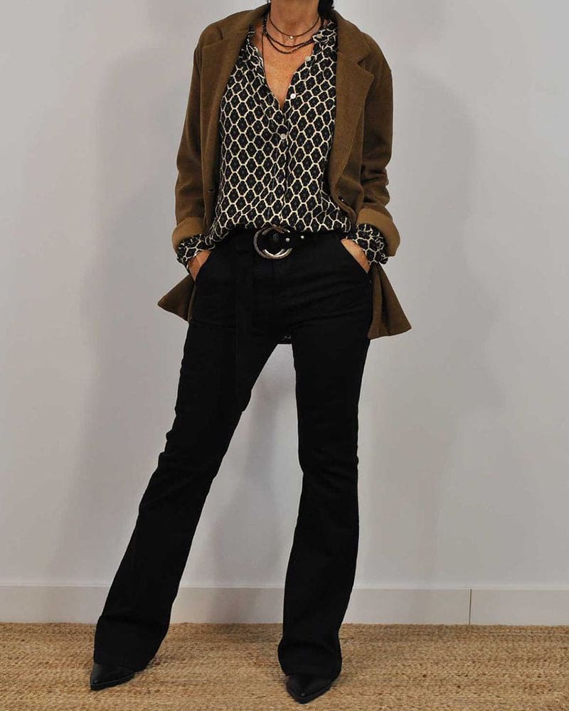 Alla Midi Blouse