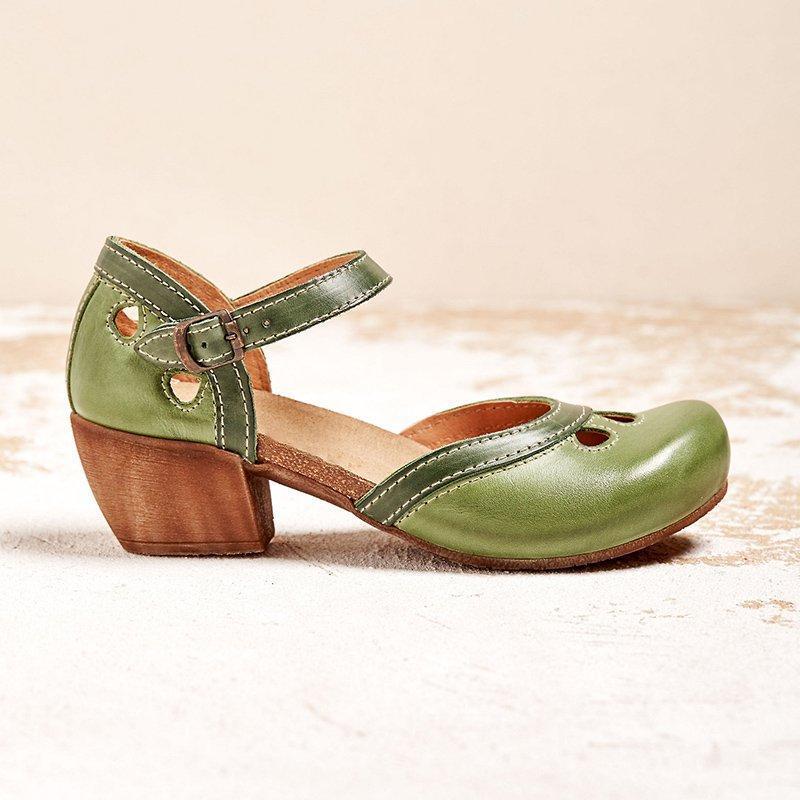 Alica Orthopedic Sandals With Low Heels