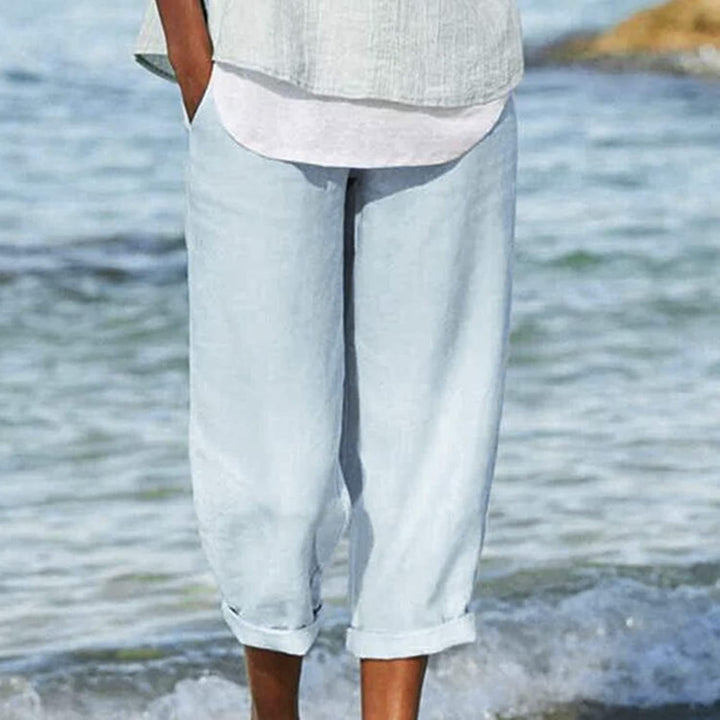 I Cindy Breezy Cropped Pants