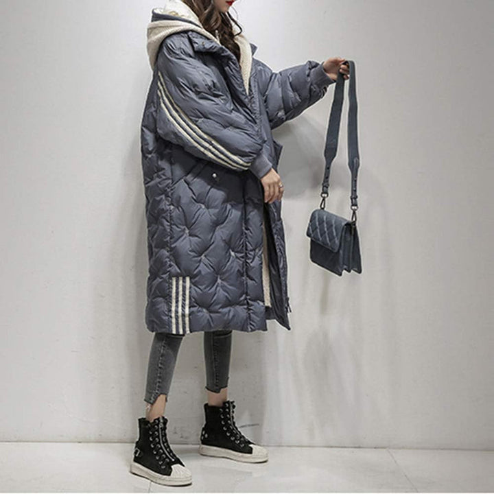 Nara Quilted Hooded Coat