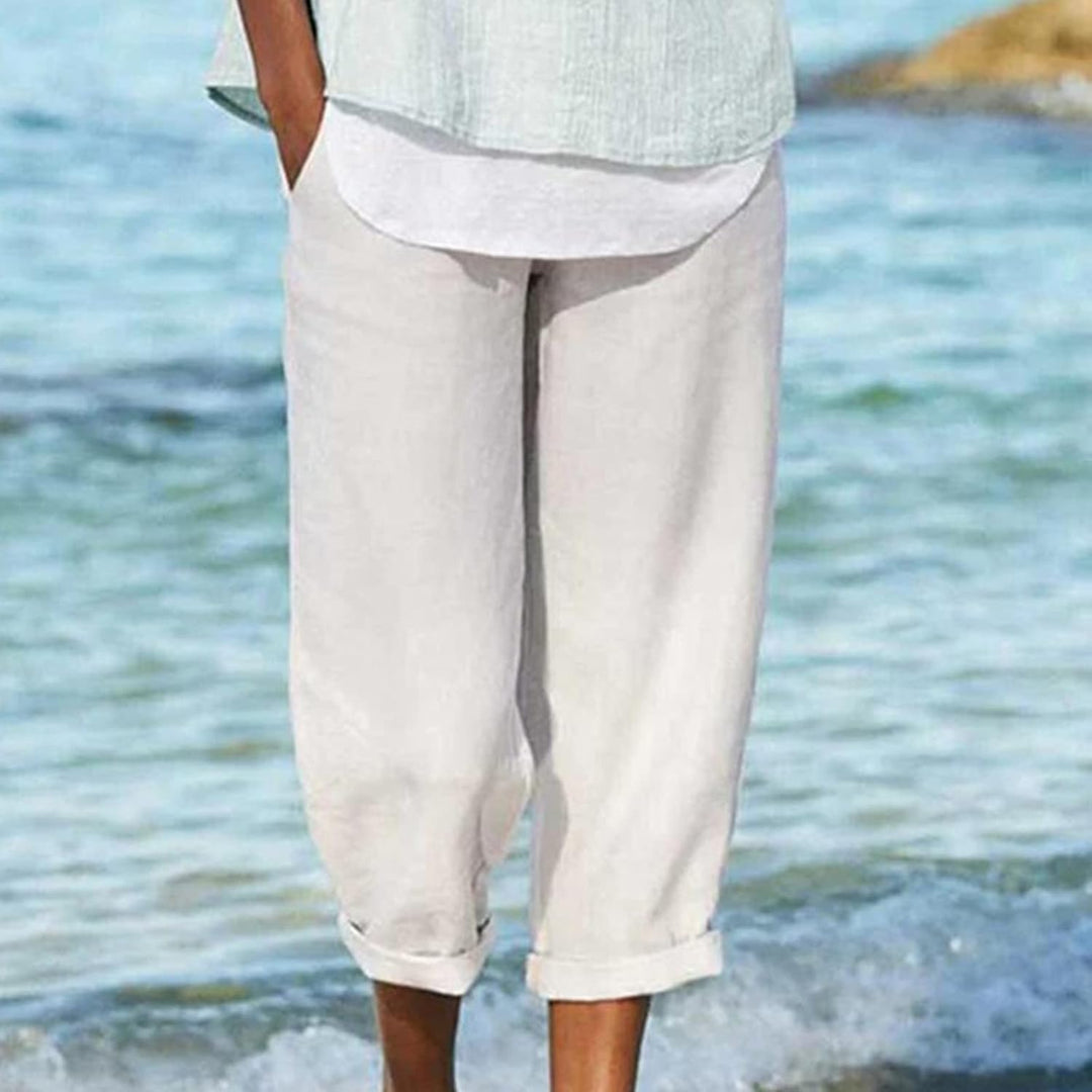 I Cindy Breezy Cropped Pants