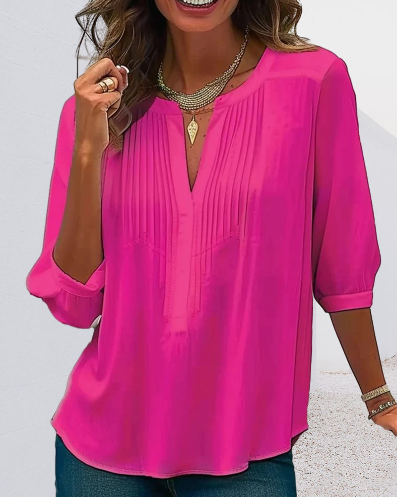 Louelle Elegant Tunic Top