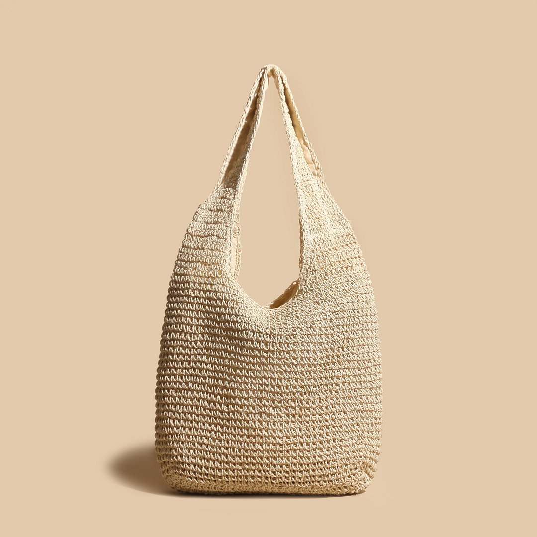 Paige Woven Beach Tote