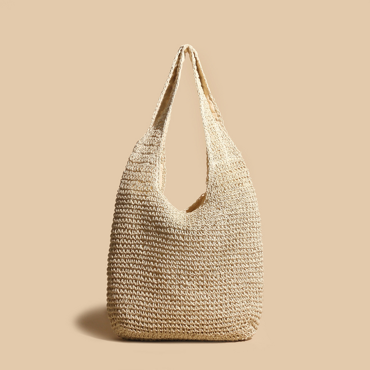 Paige Woven Beach Tote