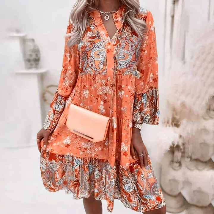 Jade Floral Boho Dress