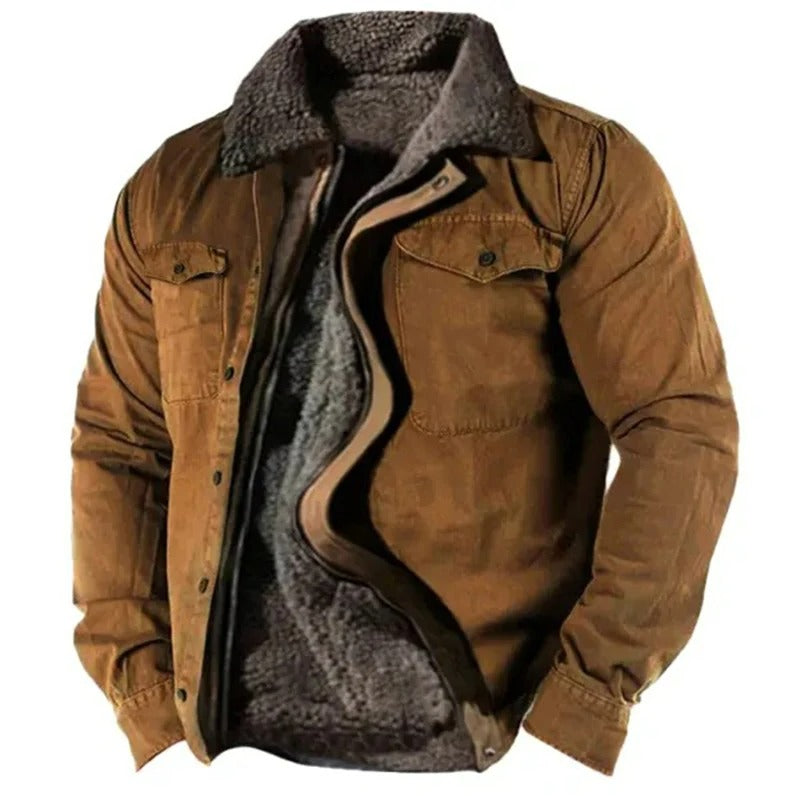Cameron Warm Sherpa Lined Jacket