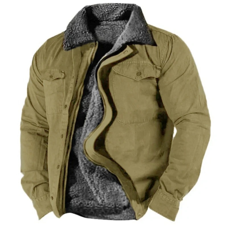 Cameron Warm Sherpa Lined Jacket