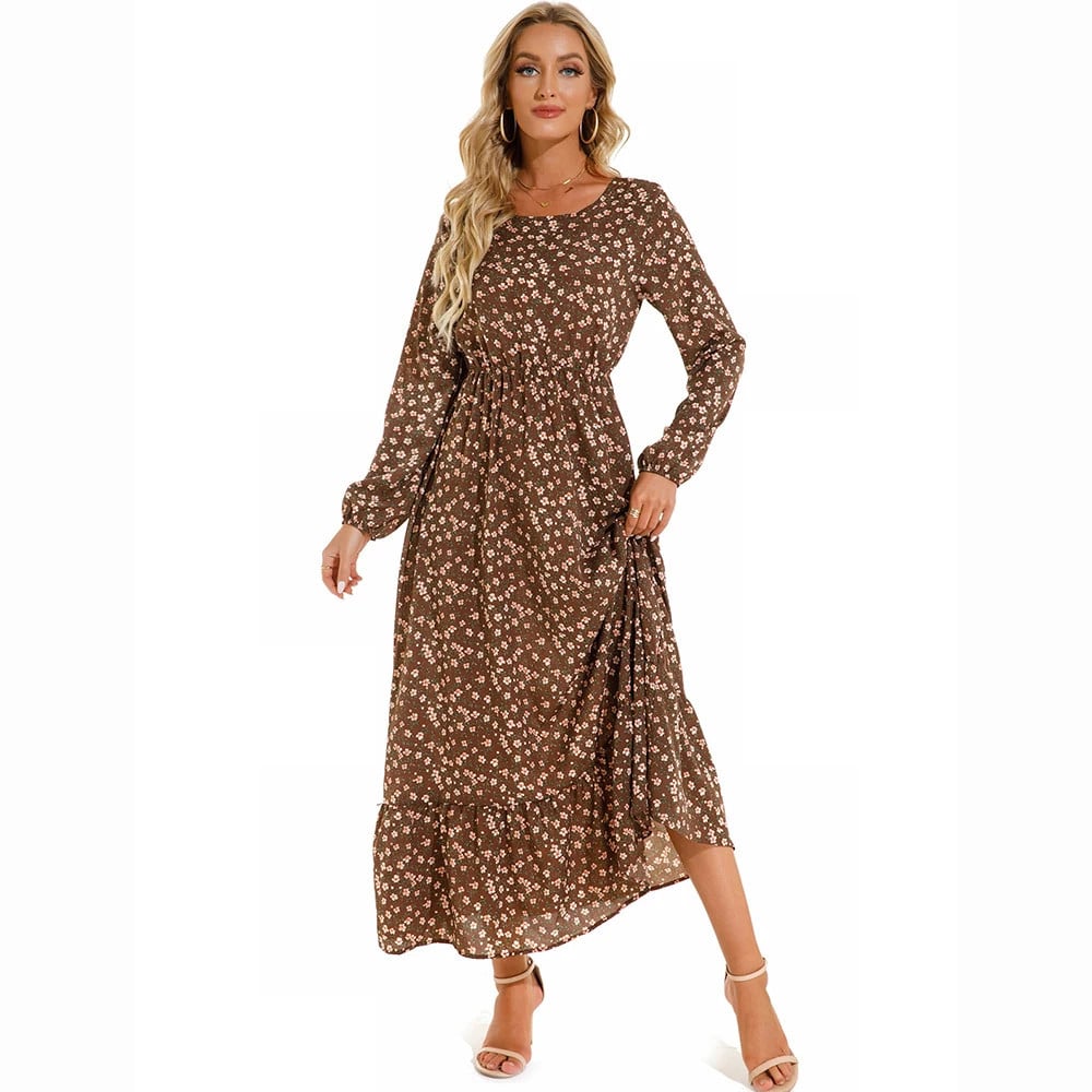 Mirena Summer Bohemian Maxi Dress