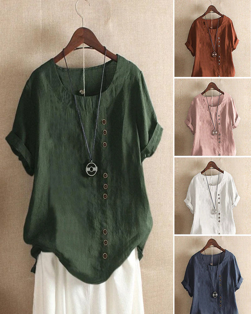 Kiona Short Sleeve Summer T-shirt