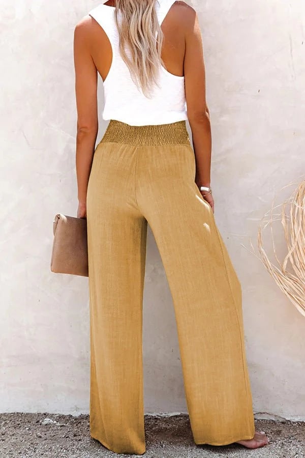 Moana Relaxed High-Waist Pants