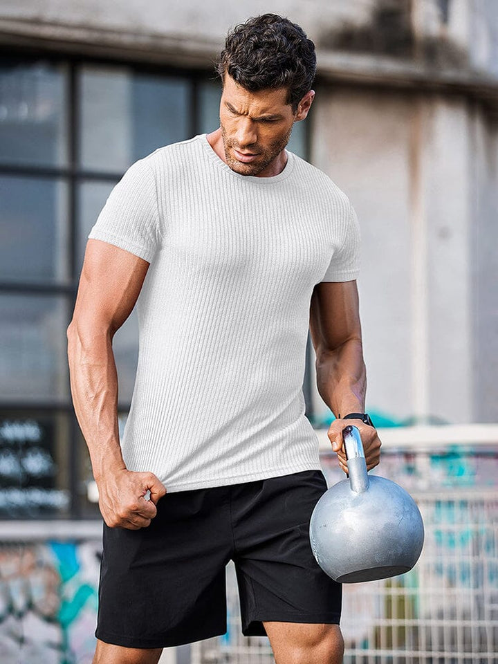 Stretch Pit Stripe Gym T-shirt (US Only)