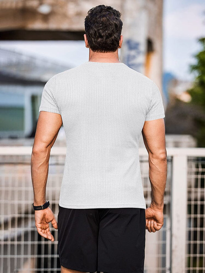 Stretch Pit Stripe Gym T-shirt (US Only)