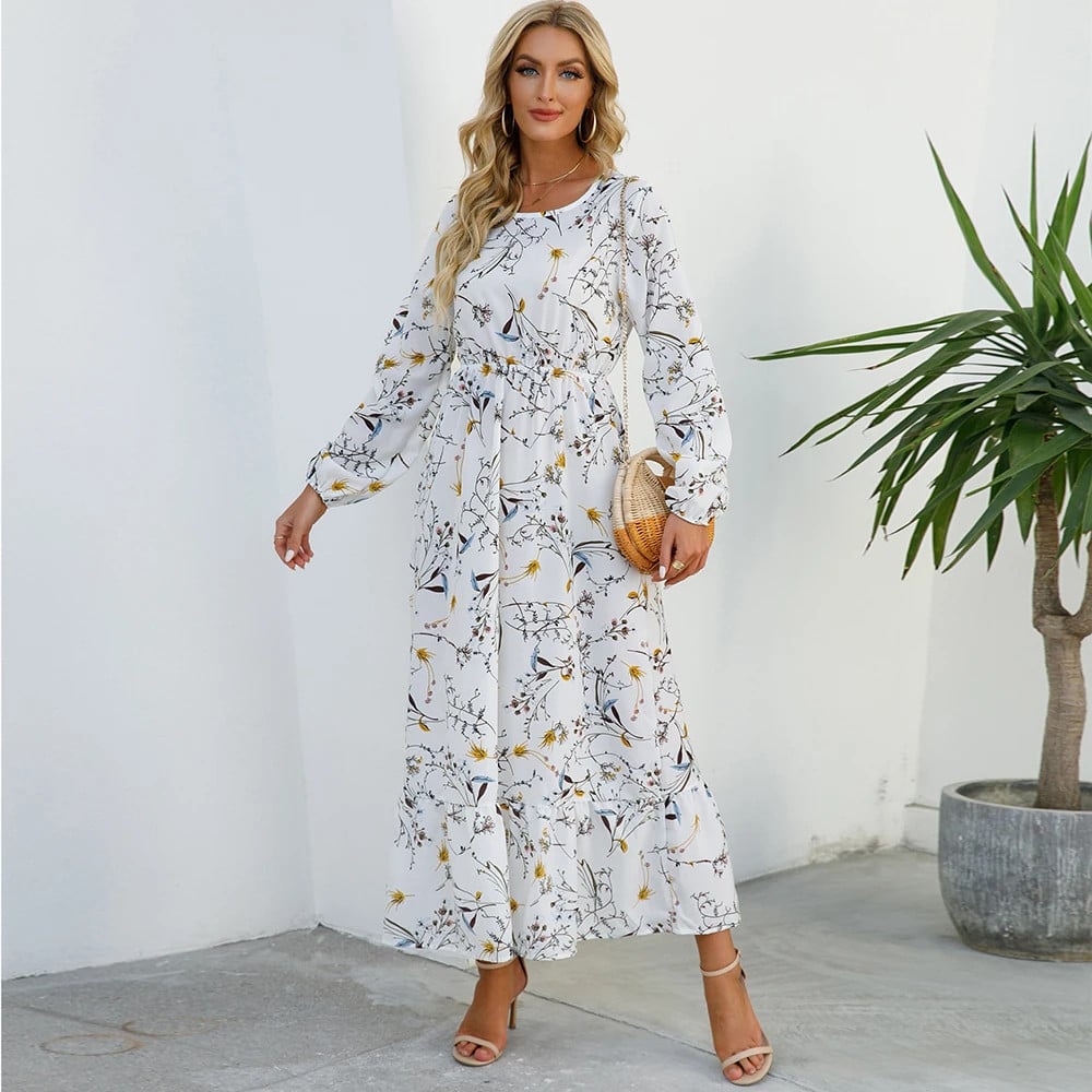 Mirena Summer Bohemian Maxi Dress