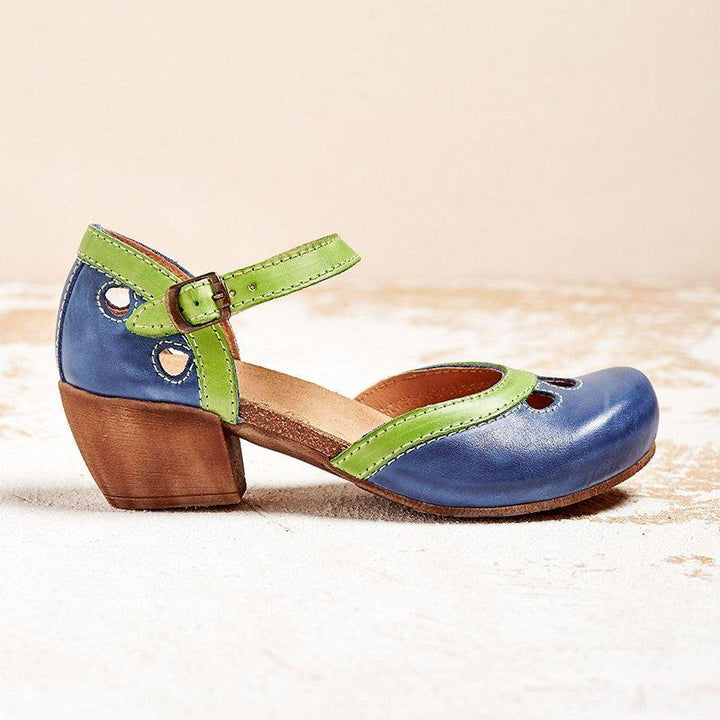Alica Orthopedic Sandals With Low Heels