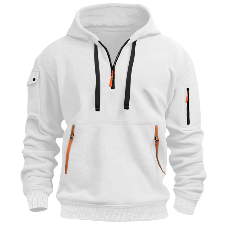 Mason Long Sleeve Multi Pocket Hoodie