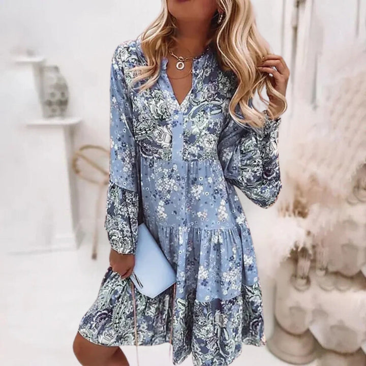 Jade Floral Boho Dress