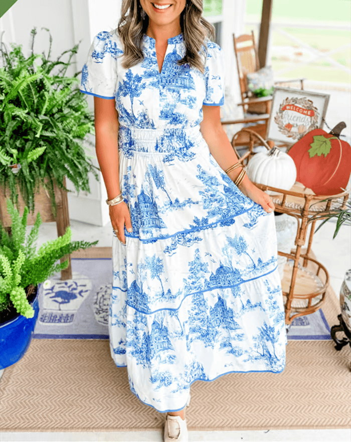 Madison Classic Charm Maxi Dress
