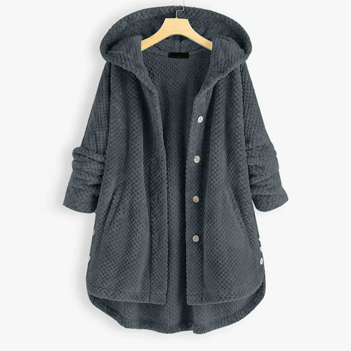 Jean Hooded Fleece Jacket