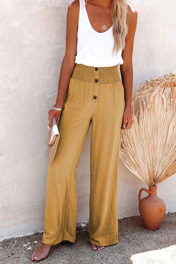 Moana Relaxed High-Waist Pants