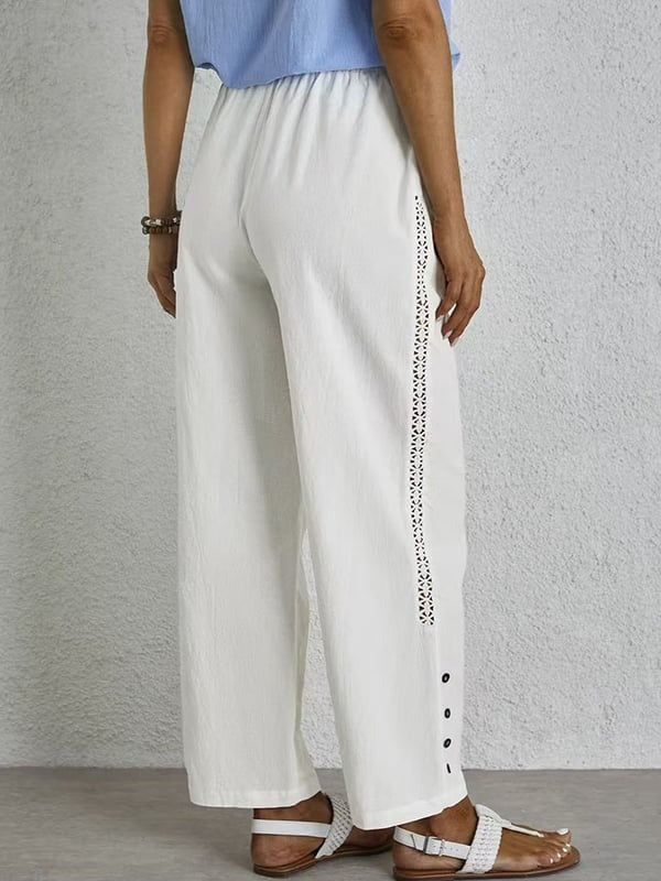 Mary Effortless Buttoned Pants