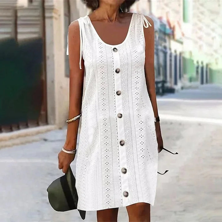 Jollie Sleeveless Tunic Dress