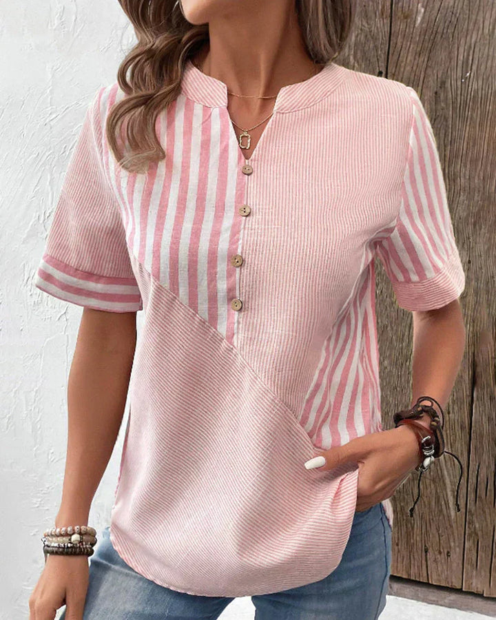 Bianca Blouse With Unique Print