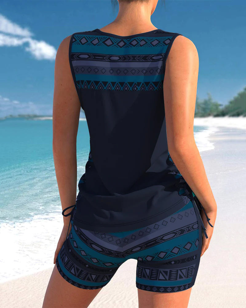 Eloise Tummy-Control Tankini Set