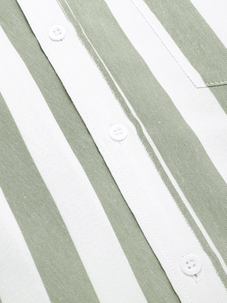 Willy Casual Striped Button Up Shirts