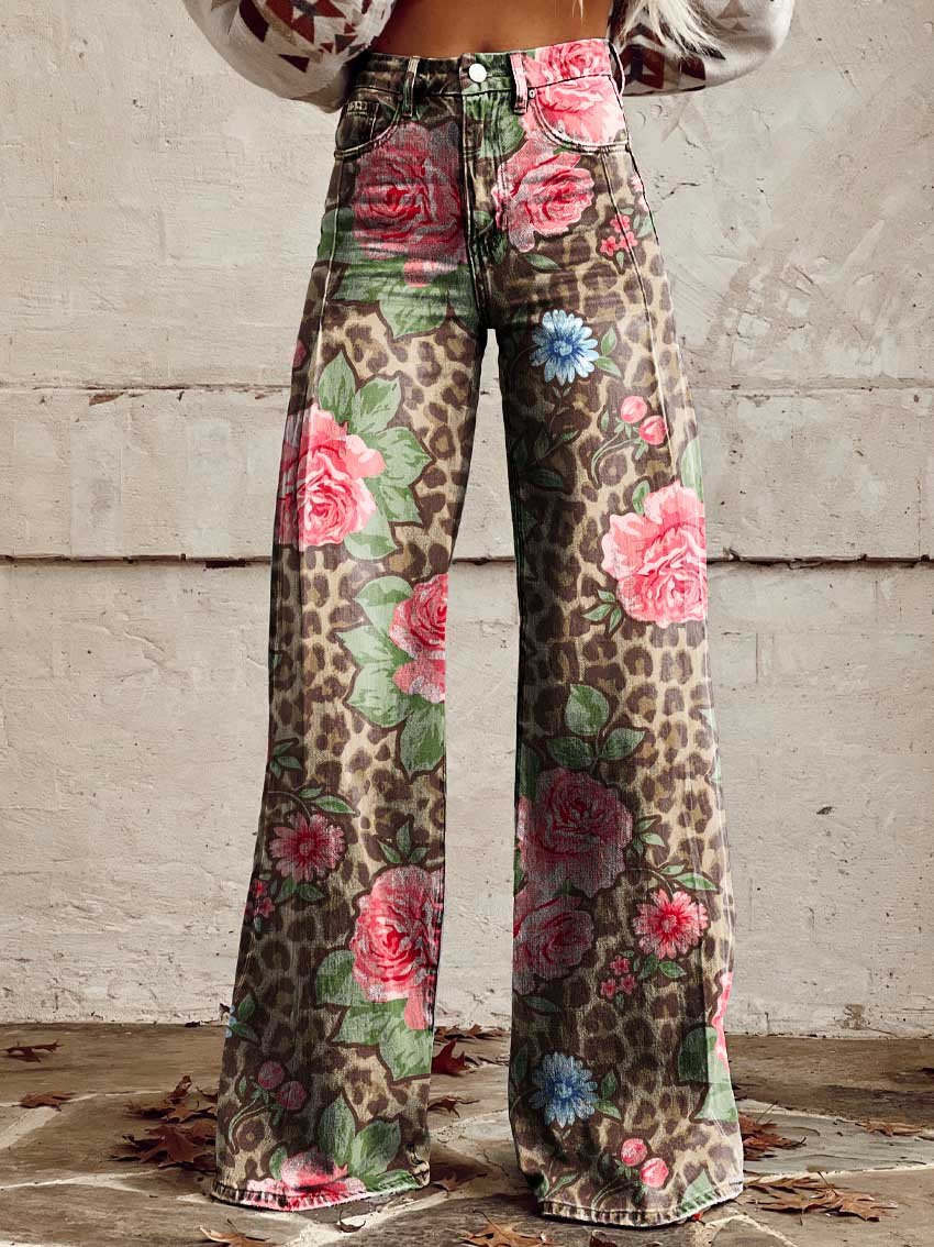Inga High Waist Baggy Pants