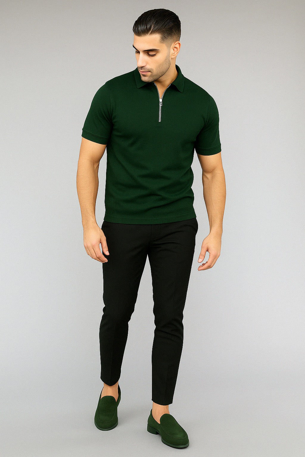 Nico Zip Polo Shirt