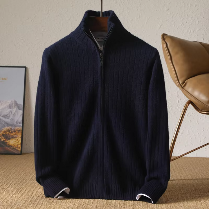 Felix Comfortable Merino Wool Business Cardigan